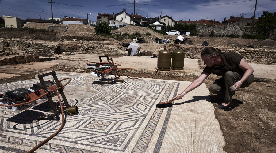 Pháp phát hiện dấu tích của một thành phố cổ ở ngoại ô Vienne 